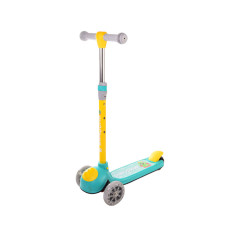 Дитячий самокат Bambi SC21011 PU колеса зі світлом Зелений (SC21011(Green))