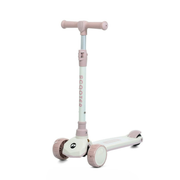 Самокат дитячий триколісний JR3-124-P, колеса зі світлом (JR3-124-P)