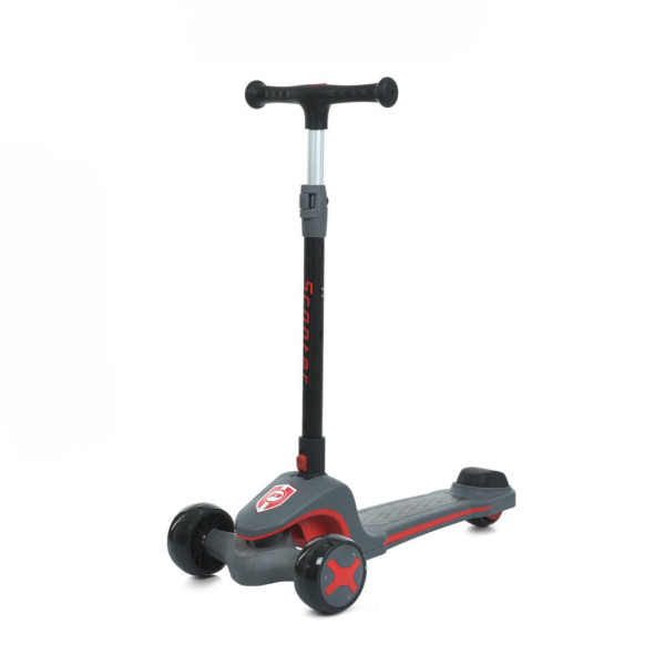 Самокат дитячий триколісний JR3-125-G, колеса зі світлом (JR3-125-G)