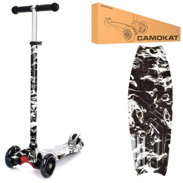 Самокат дитячий MAXI iTrike JR3-055-2-WP1 з підсвічуванням (JR3-055-2-WP1)