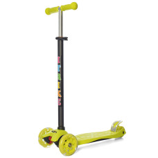 Дитячий самокат iTrike JR 3-003-GR1 MAXI колеса, що світяться (JR3-003-GR1)