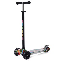 Детский самокат iTrike JR 3-052-1-WP2 MAXI подножка и колеса светятся Детский самокат iTrike JR 3-052-1-WP2 MAXI подножка и колеса светятся