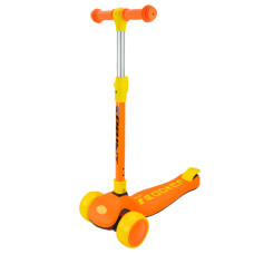 Самокат детский 3-х колесный Mini Scooter SC2420(Orange) светящиеся колеса оранжевый (SC2420(Orange))
