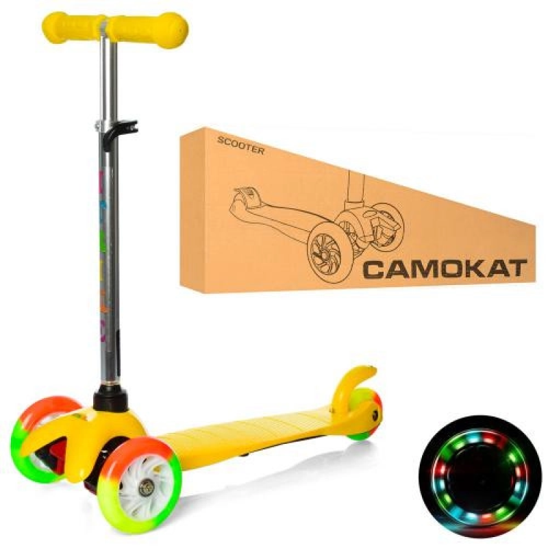 Самокат дитячий MINI iTrike BB3-013-4-A-Y триколісний Самокат дитячий MINI iTrike BB3-013-4-A-Y триколісний