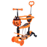 Самокат дитячий 3-х колісний 5 в 1 JR3-101-OR, до 25 кг (JR3-101-OR)