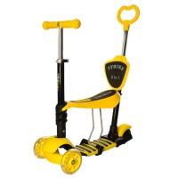 Дитячий триколісний самокат JR 3-026-K з батьківською ручкою Дитячий триколісний самокат JR 3-026-K з батьківською ручкою