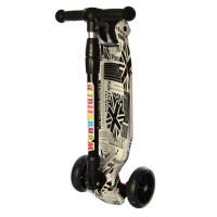 Дитячий триколісний самокат JR 3-060-10-1 світяться колеса Дитячий триколісний самокат JR 3-060-10-1 світяться колеса