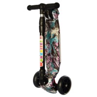 Дитячий триколісний самокат JR 3-060-10-1 світяться колеса Дитячий триколісний самокат JR 3-060-10-1 світяться колеса