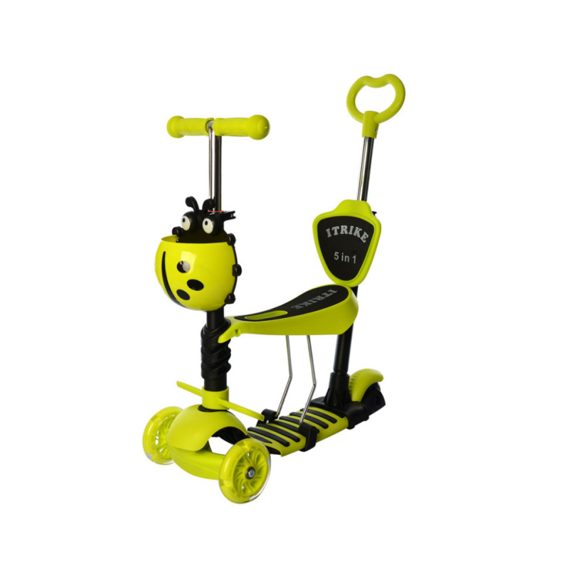 Дитячий самокат iTrike JR 3-026-GR1 MAXI 5 в 1 Дитячий самокат iTrike JR 3-026-GR1 MAXI 5 в 1
