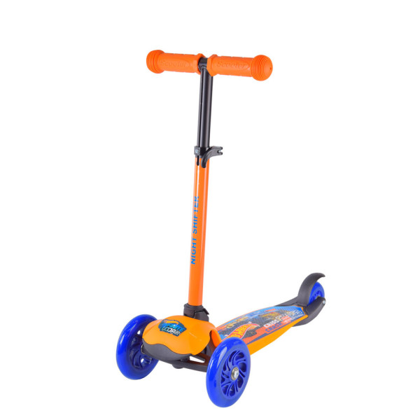 Дитячий самокат Hot Wheels Bambi LS2212 з рюкзачком 17х20 см (LS2212)