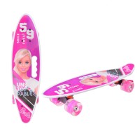 Пенни борд "Барби" Bambi 195522 колеса PU со светом, 60 см Пенни борд "Барби" Bambi 195522 колеса PU со светом, 60 см