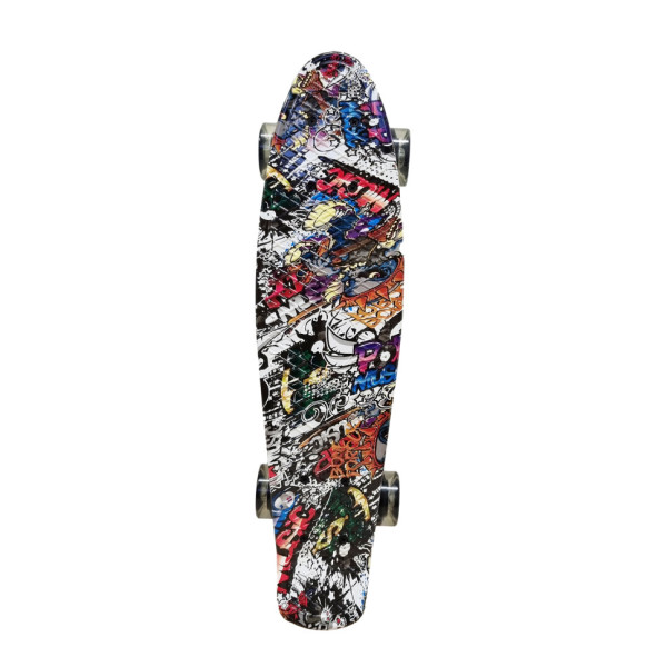 Скейт "Пенні борд" Bambi SC20602 колеса PU зі світлом, 56 см Вид 6 (SC20602-6)