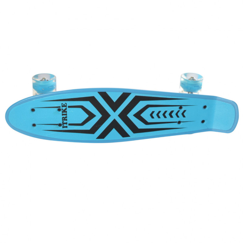 Детский скейт Пенни борд MS 0749-1 с светящимися колесами Детский скейт Пенни борд MS 0749-1 с светящимися колесами