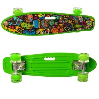 Дитячий скейт Пенні борд MS 0749-6 з ручкою