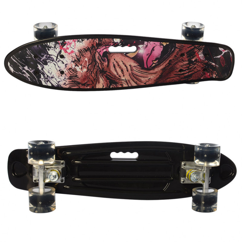 Дитячий скейт Пенні борд MS 0749-6 з ручкою