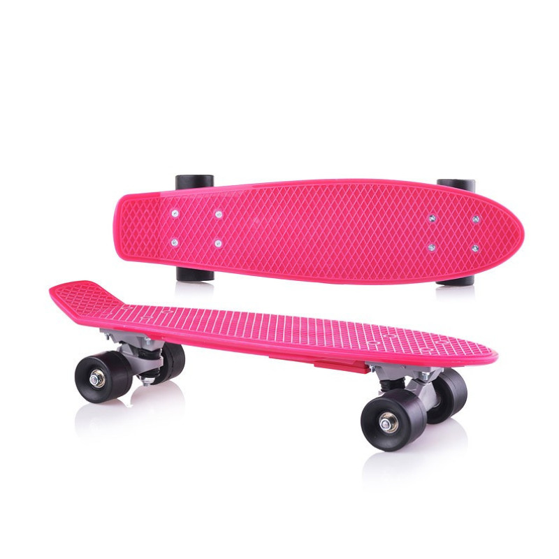 Дитячий скейт 0151/3 малиновий Дитячий скейт 0151/3 малиновий