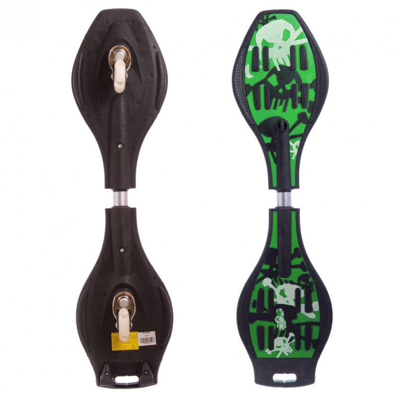 Детский скейт рипстик MS 0016 на двух колесах Детский скейт рипстик MS 0016 на двух колесах