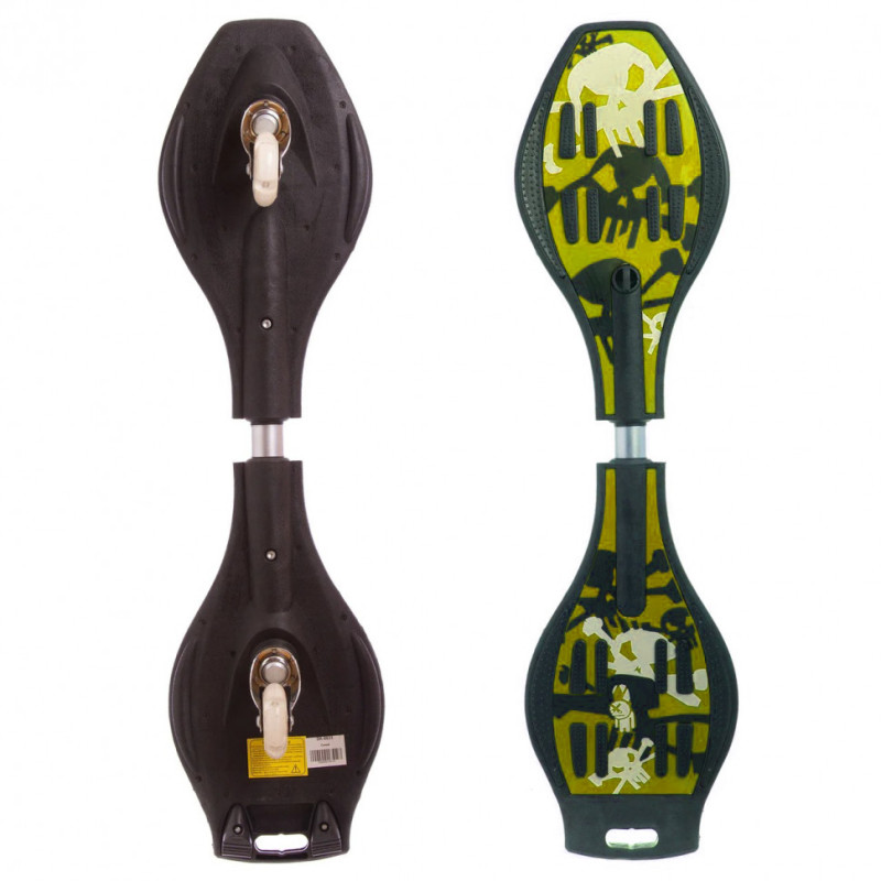 Детский скейт рипстик MS 0016 на двух колесах Детский скейт рипстик MS 0016 на двух колесах