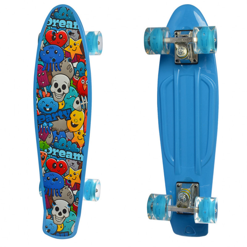 Дитячий скейт MS 0749-5 з малюнком Дитячий скейт MS 0749-5 з малюнком