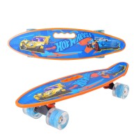 Пенні борд "Хот Вілс" Bambi 195518 колеса PU зі світлом, 60 см Пенні борд "Хот Вілс" Bambi 195518 колеса PU зі світлом, 60 см
