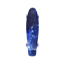 Скейт "Пенні борд"  SC20416 PU колеса зі світлом, 56 см (SC20416)