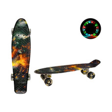 Скейт "Пенні борд"  SC20417 PU колеса зі світлом, 56 см (SC20417)