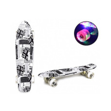 Скейт "Пенні борд"  SC20430 PU колеса зі світлом, 56 см (SC20430)
