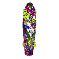 Скейт "Пенні борд" Bambi SC20507 квадратні PU колеса зі світлом, 56 см Вид 1 (SC20507-1)