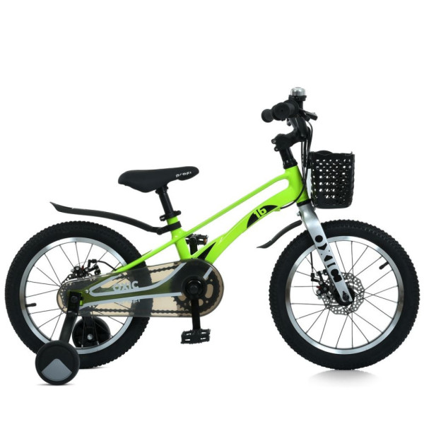 Велосипед дитячий OXIC MB 16OXIC NEON GREEN, колеса 16 дюймів (MB 16OXIC NEON GREEN)