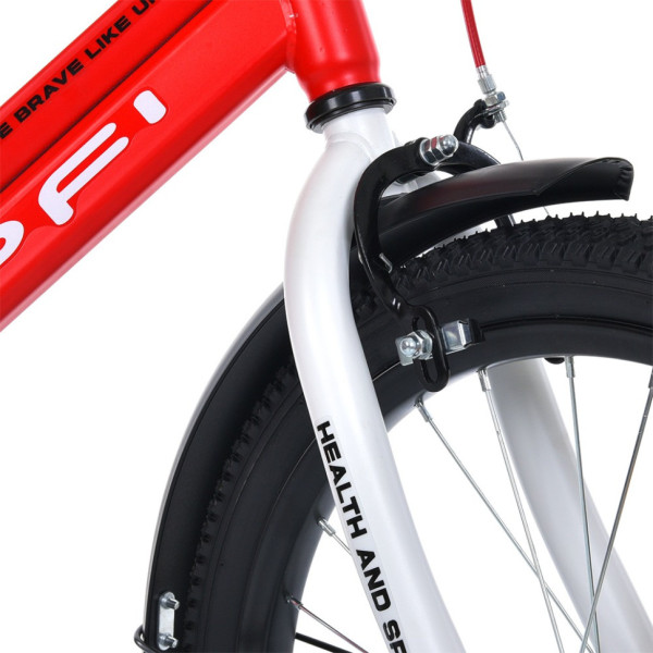 Велосипед дитячий MB 20031-1, 20 дюймів, червоно-білий (MB 20031-1)