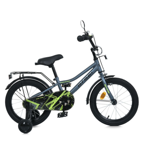 Велосипед дитячий MB 14014-1 колеса 14 дюймів, чорний (MB 14014-1)