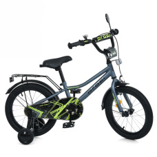 Велосипед дитячий MB 16014-1 колеса 16 дюймів, чорний (MB 16014-1)