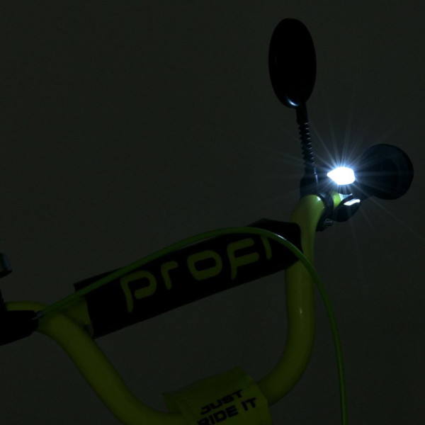 Велосипед дитячий MB 18015-1 колеса 18 дюймів, чорно-зелений (MB 18015-1)