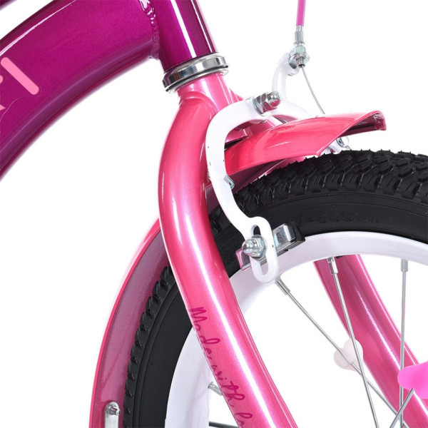 Велосипед дитячий MB 16052-1, 16 дюймів, фіолетовий (MB 16052-1)