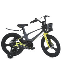 Велосипед дитячий MB 181020-3, 18 дюймів, сірий (MB 181020-3)