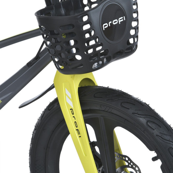 Велосипед дитячий MB 181020-3, 18 дюймів, сірий (MB 181020-3)