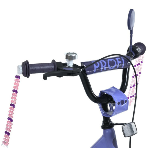 Велосипед дитячий MB 14043-1 колеса 14 дюймів, фіолетовий (MB 14043-1)