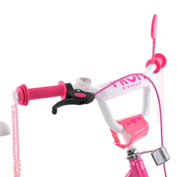 Велосипед дитячий MB 20041-1, 20 дюймів, рожевий (MB 20041-1)