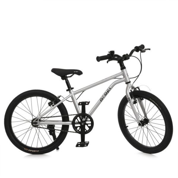 Велосипед дитячий LIGHTY MB 20LIGHTY SILVER, колеса 20 дюймів (MB 20LIGHTY SILVER)