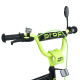 Велосипед дитячий MB 16015-1 колеса 16 дюймів, чорно-зелений (MB 16015-1)