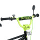 Велосипед дитячий MB 20015-1 колеса 20 дюймів, чорно-зелений (MB 20015-1)