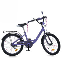 Велосипед дитячий MB 20043-1 колеса 20 дюймів, фіолетовий (MB 20043-1)