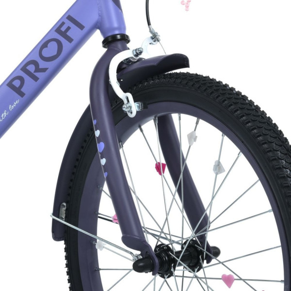 Велосипед дитячий MB 20043-1 колеса 20 дюймів, фіолетовий (MB 20043-1)