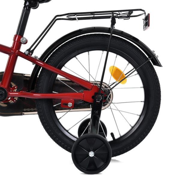 Велосипед дитячий MB 16011, 16 дюймів, червоний (MB 16011)