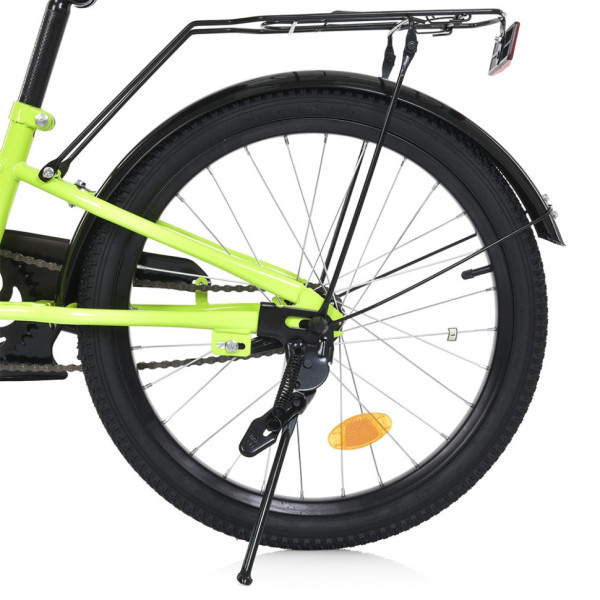 Велосипед дитячий MB 20013-1, 18 дюймів, салатовий (MB 20013-1)