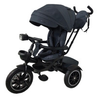 Дитячий триколісний велосипед MODENA ME 1193 Dark Gray, з батьківською ручкою (ME 1193 Dark Gray)