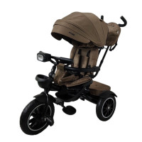 Дитячий триколісний велосипед MODENA ME 1193 Beige Praline, з батьківською ручкою (ME 1193 Beige Praline)