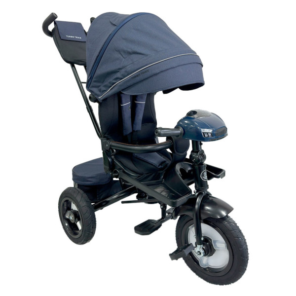 Дитячий триколісний велосипед MT 1007-9 темно-синій (MT 1007-9)