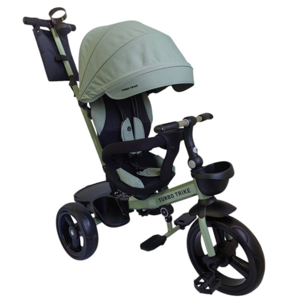 Велосипед дитячий триколісний MT 1001-1 Frost Green з батьківською ручкою (MT 1001-1 Frost Green)