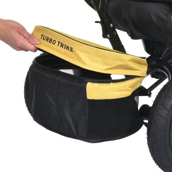 Дитячий триколісний велосипед MT 1007-10 жовтий (MT 1007-10)